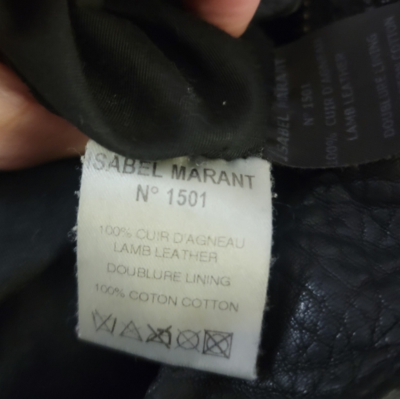 Isabel Marant large leather bag - Picture 8 of 13